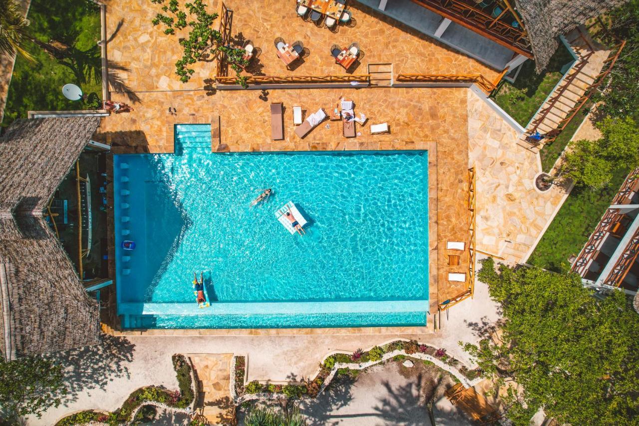 Zanzibella Hotel & Spa Kiwengwa  Exterior foto Aerial view of the swimming pool at the Hotel