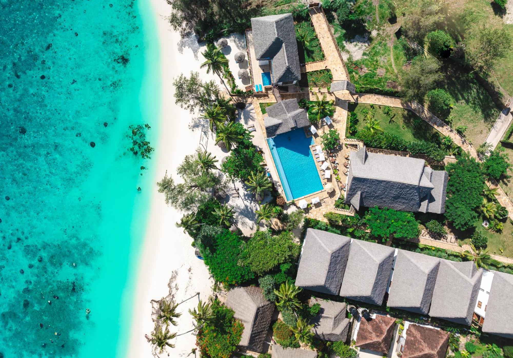 Zanzibella Hotel & Spa Kiwengwa  Exterior foto Aerial view of the resort
